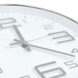 Rackhams Wall Clock 30 cm Silver - thumbnail 4