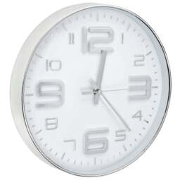Rackhams Wall Clock 30 cm Silver - thumbnail 3
