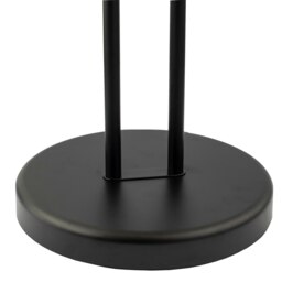 Rackhams LED Mother and Child Floor Lamp in Matte Black with Rotary Dimmer Switches - thumbnail 5