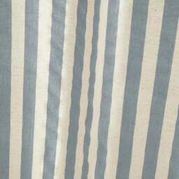 Rackhams Zanzibar Woven Stripe Voile Curtain Panel Blue - 140 x 229 cm - Blue - thumbnail 4