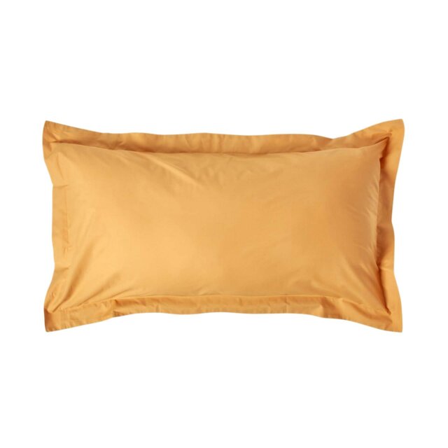 Rackhams Egyptian Cotton Oxford Pillowcase 200 TC, King Size - Mustard Yellow - image 1
