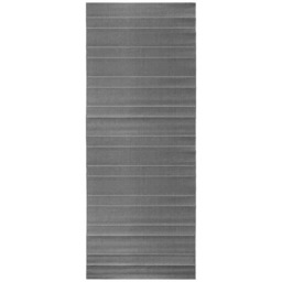 Rackhams Indoor Outdoor Grey Rug – Striped Design - 80X150 cm - thumbnail 4