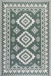 Rackhams Dynamic Indoor & Outdoor Reversible Green Rug - 80X150 cm - thumbnail 1