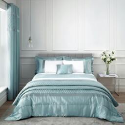 Rackhams Sequin Cluster Duvet Cover Set - Super King - Silver - thumbnail 2