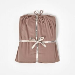 Rackhams Organic 400 TC Egyptian Cotton Sateen Duvet Cover Set, European Size - White - 150 x 200 cm - thumbnail 6