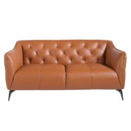 Rackhams Chester sofa in brown leather 6168/6169 - 171 x 95 x 77 - 2 - thumbnail 3
