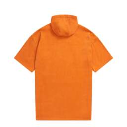 Rackhams Kids Gill Towelling Organic Poncho - Orange - S-M - Orange - thumbnail 3