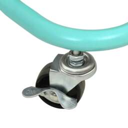 Rackhams 3-Tier Kitchen Trolley Turquoise 42x35x85 cm Iron and ABS - thumbnail 6