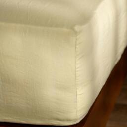 Rackhams Lemon Yellow French Linen Duvet Cover - King - thumbnail 6