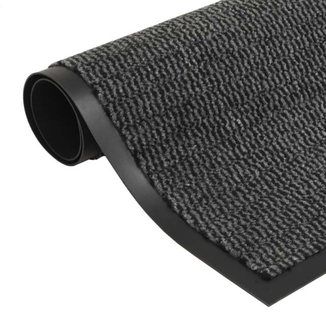 Rackhams Dust Control Mat Rectangular Tufted 40x60 cm Anthracite