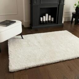 Rackhams Opulence Shaggy Ivory Rug - 160x230cm - thumbnail 2