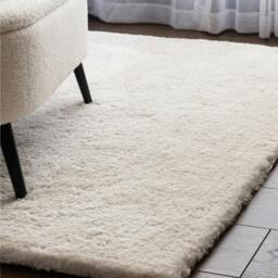 Rackhams Opulence Shaggy Ivory Rug - 160x230cm - thumbnail 3