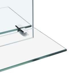 Rackhams Wall Mirror with Shelf 60x60 cm Tempered Glass - thumbnail 4
