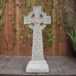 Rackhams Amazingly Detailed Large Celtic Cross Garden Ornament - thumbnail 3