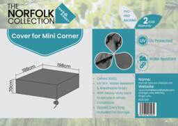 Rackhams Mini Corner Cover  L198cm x W198cm x H70cm - thumbnail 2