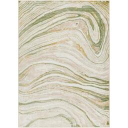 Rackhams San Francisco-Modern Green Grey Yellow Graphic Rug - 160 x 213 cm - thumbnail 2