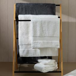 Rackhams Smoke Egyptian Cotton Bath Sheet - Single - Bath Sheet - thumbnail 4