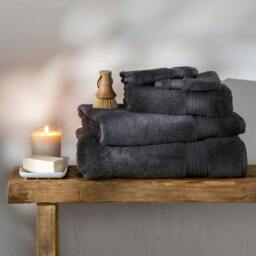 Rackhams Smoke Egyptian Cotton Bath Sheet - Single - Bath Sheet - thumbnail 2