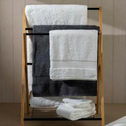 Rackhams Smoke Egyptian Cotton Bath Sheet - Single - Bath Sheet - thumbnail 1