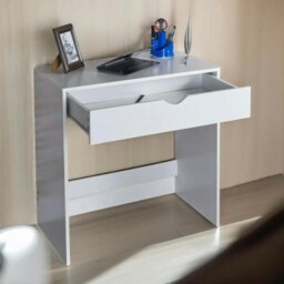 Rackhams 1 Drawer Dressing Table White - thumbnail 5