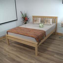 Rackhams Wiltshire Solo Pine Wooden Bed Frame - UV Waxed - 3FT - thumbnail 4