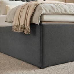 Rackhams Swan Electric Adjustable Bed with Mattress and Headboard - Double - Solid Wood - Beige - thumbnail 4