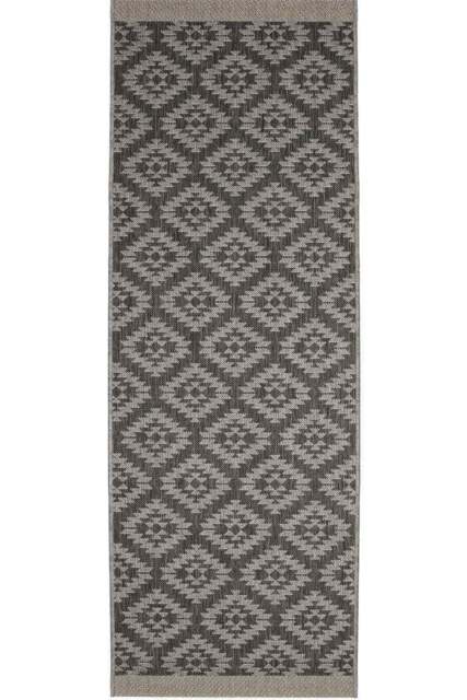 Rackhams County Genesis Grey Rug – Indoor & Outdoor - 67X200 cm - image 1