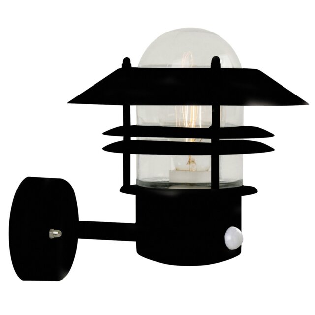 Rackhams Blokhus Up Sensor - Wall light - Black - 1