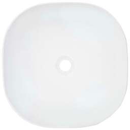 Rackhams Wash Basin 42.5x42.5x14.5 cm Ceramic White - thumbnail 4