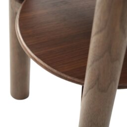 Rackhams Willow Lamp Table with Shelf Timber Tobacco - Pack of 2 - Timber Tobacco - thumbnail 5