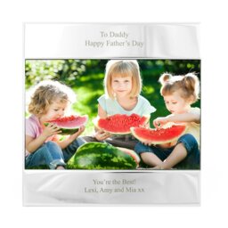 Rackhams Personalised Silver 6x4 Photo Frame - thumbnail 4