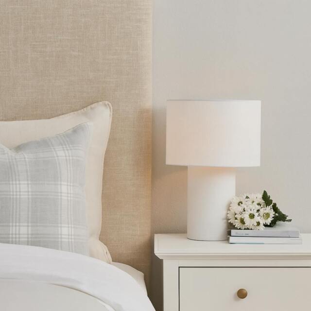 Rackhams Leora White Table Lamp - image 1
