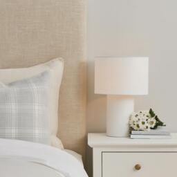 Rackhams Leora White Table Lamp