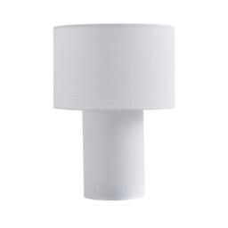 Rackhams Leora White Table Lamp - thumbnail 3