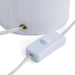 Rackhams Leora White Table Lamp - thumbnail 4