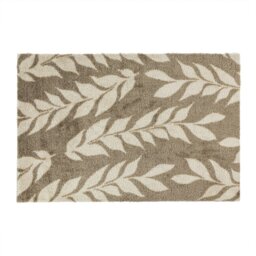 Rackhams Mega Mat Machine Washable Entrance Doormat, 50x75cm, Brown Leaves - thumbnail 2