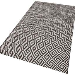 Rackhams Indoor - Outdoor Black Karo Rug - 240X340 cm - thumbnail 2