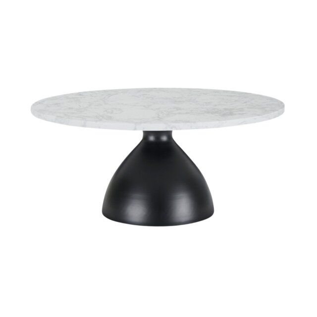 Rackhams Hazel Coffee Table - Black & White Marble - Black & White Marble - image 1