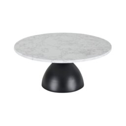 Rackhams Hazel Coffee Table - Black & White Marble - Black & White Marble - thumbnail 2