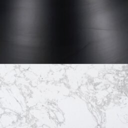 Rackhams Hazel Coffee Table - Black & White Marble - Black & White Marble - thumbnail 6