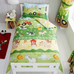 Rackhams Farm Friends & Animals Bedding Set - Toddler - thumbnail 1