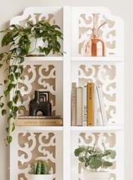 Rackhams White Free-Standing Corner Shelf – 4-Tier PVC Storage Unit for Bathroom, Bedroom, Living Room & More - thumbnail 5