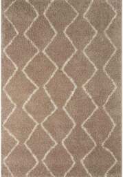 Rackhams Moroccan Beige Shaggy Rug - 820 - 80X150 cm - thumbnail 2