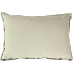 Rackhams Delano Cushion Cover - Ivory/Taupe - One Size - Ivory/Taupe - 100% Polyester - thumbnail 2