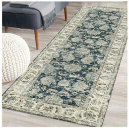 Rackhams Perla Vintage Washable Rug - 120X160 cm - thumbnail 4