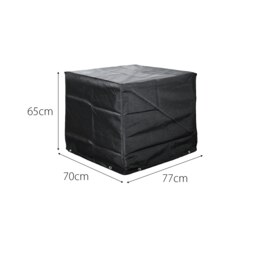 Rackhams Cozy Bay EZBreathe Malta 9 Seat Twin Stool Furniture Set Cover in Black - thumbnail 3