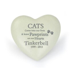 Rackhams Personalised Cat Memorial Garden Ornament - thumbnail 2