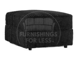 Rackhams Luxor / Ferguson / Delta Jumbo Cord Footstool - Mustard - thumbnail 3