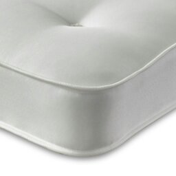 Rackhams Double-Sided Tufted Innerspring Mattress - 17cm Deep, Medium Comfort - White - 1 - European Small Single Mattress (80cm x 200cm) - thumbnail 5