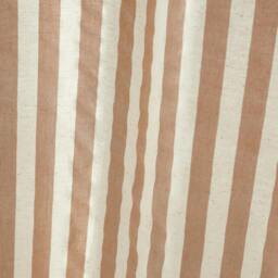 Rackhams Zanzibar Woven Stripe Voile Curtain Panel Clay - 140 x 229 cm - Clay - thumbnail 4